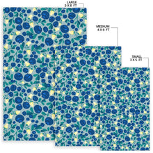 Load image into Gallery viewer, blueberry design pattern Area Rug

