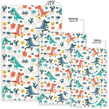 Load image into Gallery viewer, Cute Crocodile Pattern Area Rug
