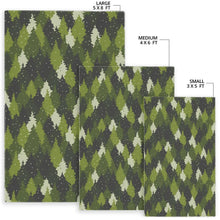 Load image into Gallery viewer, Christmas Tree Camo Pattern Area Rug
