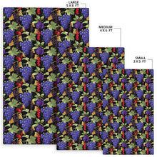 Load image into Gallery viewer, Grape Pattern Print Design GP05 Area Rugs
