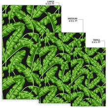 Load image into Gallery viewer, Banana Leaf Pattern Print Design BL01 Area Rugs
