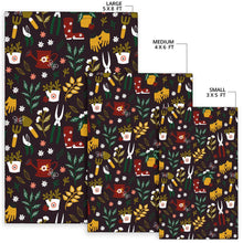 Load image into Gallery viewer, Gardening Pattern Print Design G05 Area Rugs
