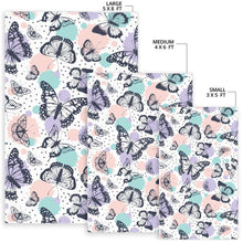 Load image into Gallery viewer, Butterfly pattern Area Rug
