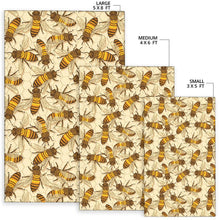 Load image into Gallery viewer, Bee Pattern Print Design BEE05 Area Rugs
