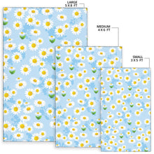Load image into Gallery viewer, Daisy Pattern Print Design DS010 Area Rugs
