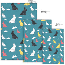 Load image into Gallery viewer, Rabbit Pattern Print Design RB014 Area Rugs
