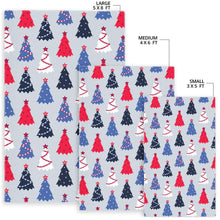 Load image into Gallery viewer, Christmas Tree Star Pattern Area Rug

