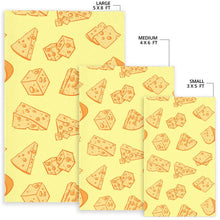Load image into Gallery viewer, Cheese design pattern Area Rug

