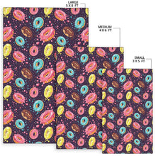Load image into Gallery viewer, Donut Pattern Print Design DN03 Area Rugs
