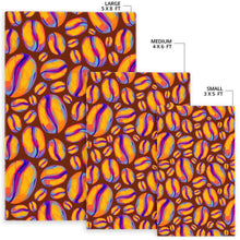 Load image into Gallery viewer, Coffee Bean Pattern Background Area Rug
