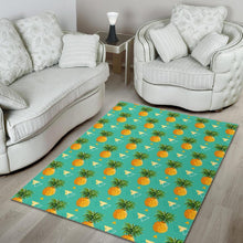 Load image into Gallery viewer, Geometric Pineapple Pattern Print Area Rug
