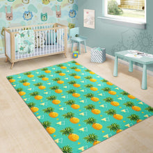 Load image into Gallery viewer, Geometric Pineapple Pattern Print Area Rug
