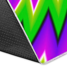 Load image into Gallery viewer, Green Spiral Moving Optical Illusion Area Rug
