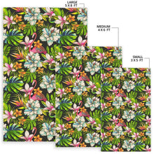 Load image into Gallery viewer, Hawaiian Aloha Tropical Pattern Print Area Rug
