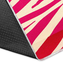 Load image into Gallery viewer, Hot Pink Zebra Pattern Print Area Rug

