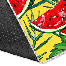 Load image into Gallery viewer, Leaf Watermelon Pieces Pattern Print Area Rug
