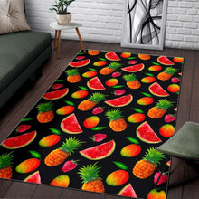 Load image into Gallery viewer, Mix Fruit Pineapple Pattern Print Area Rug
