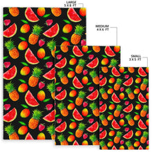 Load image into Gallery viewer, Mix Fruit Pineapple Pattern Print Area Rug

