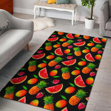 Load image into Gallery viewer, Mix Fruit Pineapple Pattern Print Area Rug
