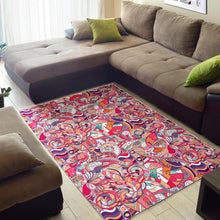 Load image into Gallery viewer, Pastel Bohemian Floral Pattern Print Area Rug
