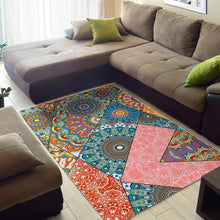 Load image into Gallery viewer, Patchwork Mandala Bohemian Pattern Print Area Rug
