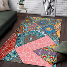 Load image into Gallery viewer, Patchwork Mandala Bohemian Pattern Print Area Rug
