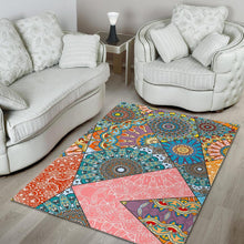 Load image into Gallery viewer, Patchwork Mandala Bohemian Pattern Print Area Rug
