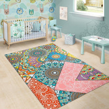 Load image into Gallery viewer, Patchwork Mandala Bohemian Pattern Print Area Rug
