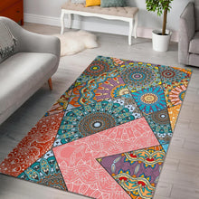 Load image into Gallery viewer, Patchwork Mandala Bohemian Pattern Print Area Rug
