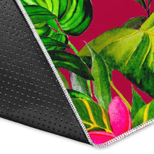 Load image into Gallery viewer, Pink Hawaiian Tropical Pattern Print Area Rug
