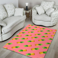 Load image into Gallery viewer, Pink Pineapple Pattern Print Area Rug
