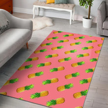 Load image into Gallery viewer, Pink Pineapple Pattern Print Area Rug
