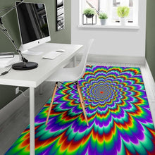 Load image into Gallery viewer, Psychedelic Expansion Optical Illusion Area Rug
