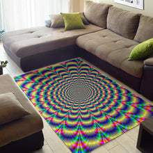 Load image into Gallery viewer, Psychedelic Explosion Optical Illusion Area Rug
