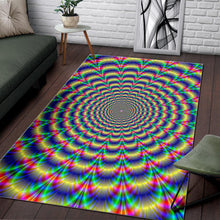 Load image into Gallery viewer, Psychedelic Explosion Optical Illusion Area Rug
