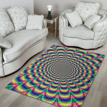 Load image into Gallery viewer, Psychedelic Explosion Optical Illusion Area Rug
