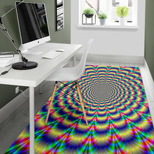 Load image into Gallery viewer, Psychedelic Explosion Optical Illusion Area Rug
