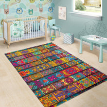 Load image into Gallery viewer, Rectangle Mandala Bohemian Pattern Print Area Rug
