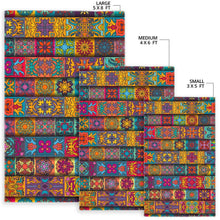 Load image into Gallery viewer, Rectangle Mandala Bohemian Pattern Print Area Rug
