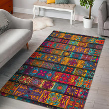 Load image into Gallery viewer, Rectangle Mandala Bohemian Pattern Print Area Rug
