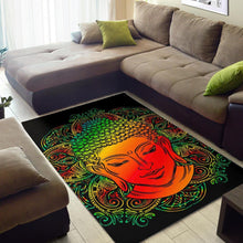 Load image into Gallery viewer, Reggae Buddha Print Area Rug
