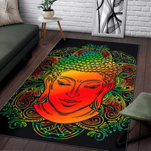 Load image into Gallery viewer, Reggae Buddha Print Area Rug
