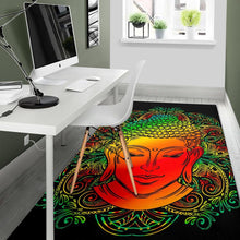 Load image into Gallery viewer, Reggae Buddha Print Area Rug
