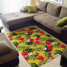 Load image into Gallery viewer, Tropical Exotic Hawaiian Pattern Print Area Rug
