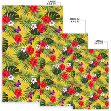 Load image into Gallery viewer, Tropical Exotic Hawaiian Pattern Print Area Rug
