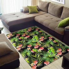 Load image into Gallery viewer, Tropical Hawaiian Parrot Pattern Print Area Rug
