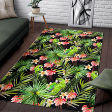 Load image into Gallery viewer, Tropical Hawaiian Parrot Pattern Print Area Rug
