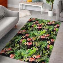 Load image into Gallery viewer, Tropical Hawaiian Parrot Pattern Print Area Rug
