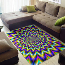 Load image into Gallery viewer, Twinkle Psychedelic Optical Illusion Area Rug
