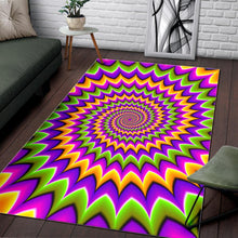 Load image into Gallery viewer, Twisted Colors Moving Optical Illusion Area Rug
